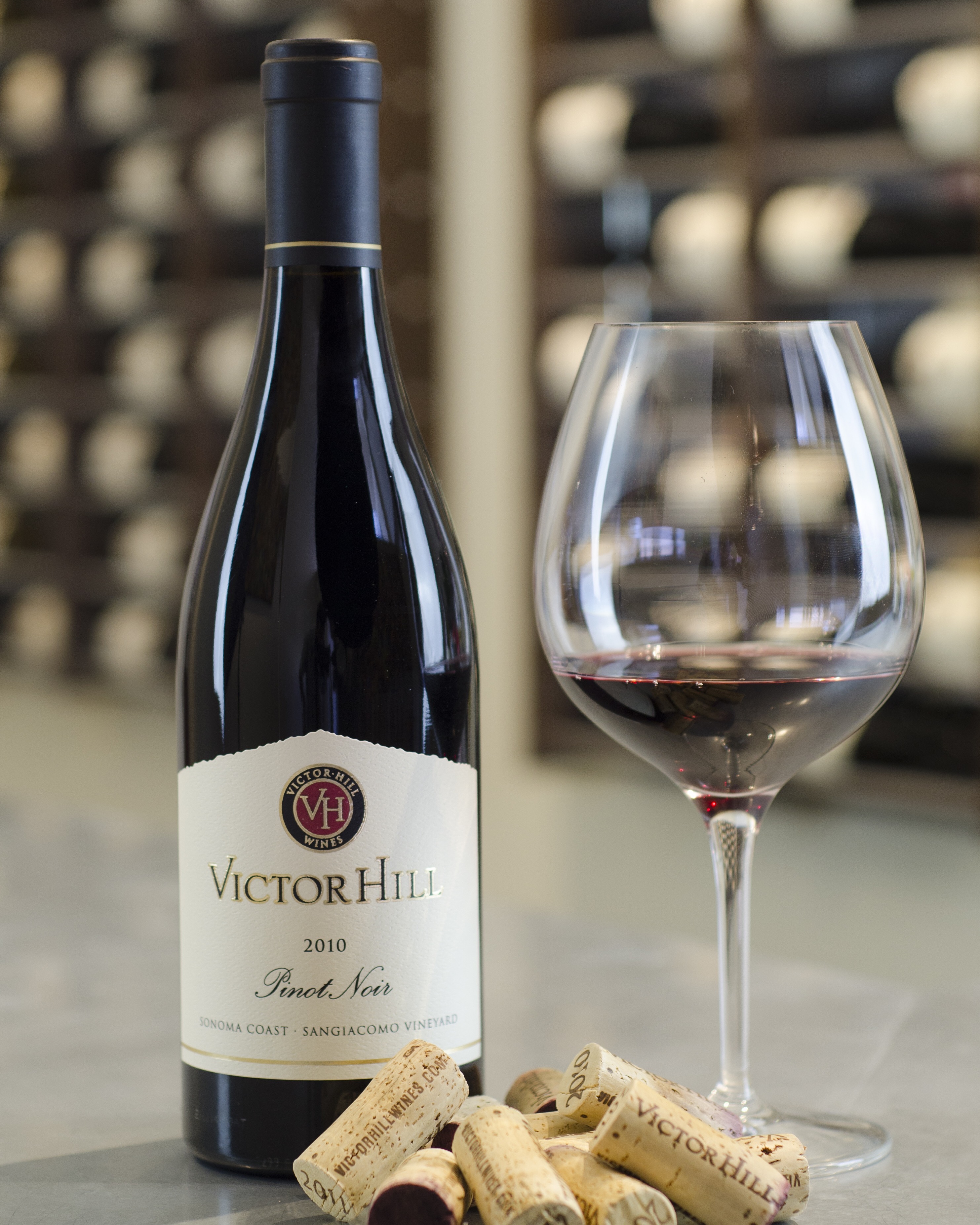 Victor Hill Wines Label Detail
