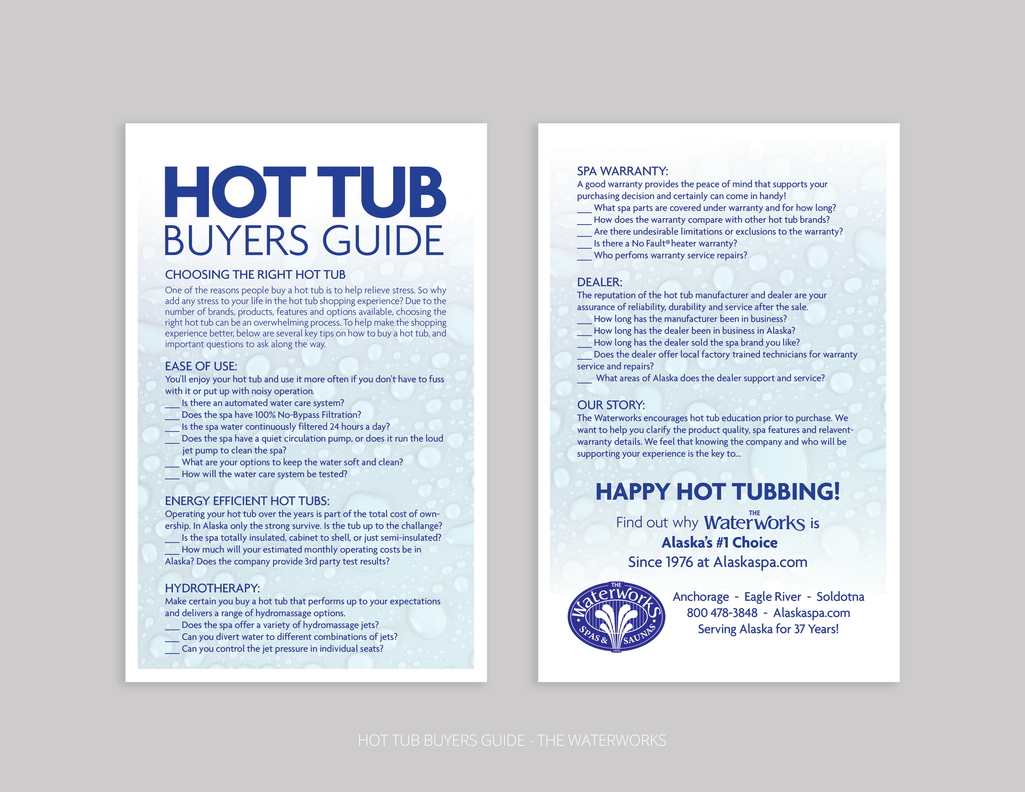 Alaska Spa Hot Tub Buyers Guide